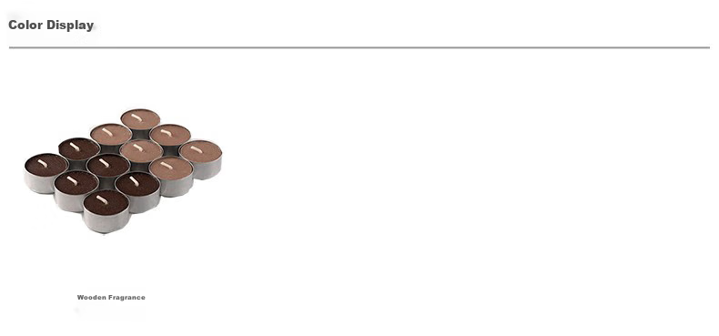 MUJI Scented Candle, Mini Wooden Fragrance, Pack of 12, Gift 3