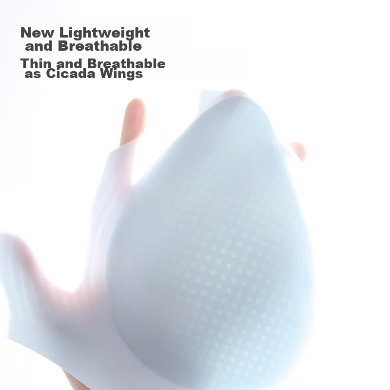 京东京造云感软支撑冰丝背扣果冻条聚拢内衣女文胸天空蓝M