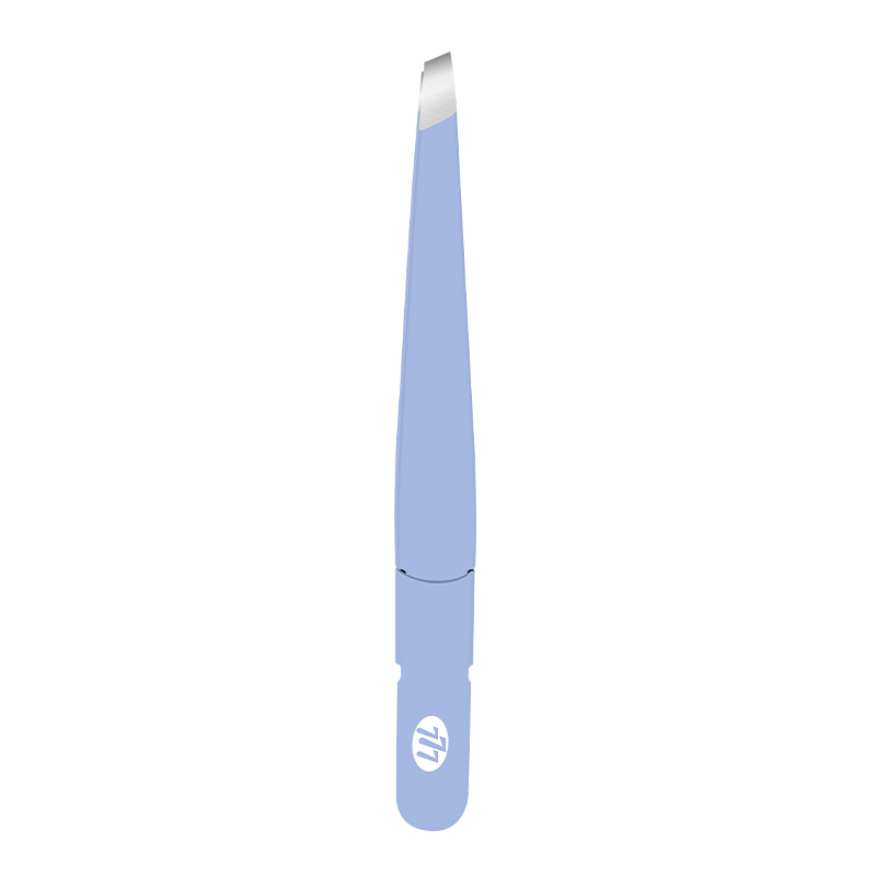 THREE SEVEN Eyebrow Tweezers Hair Removal Tool Small Tweezers for Plucking Beard And Eyebrows, Eyebrow Plucking Pliers, Single Piece 576 Blue