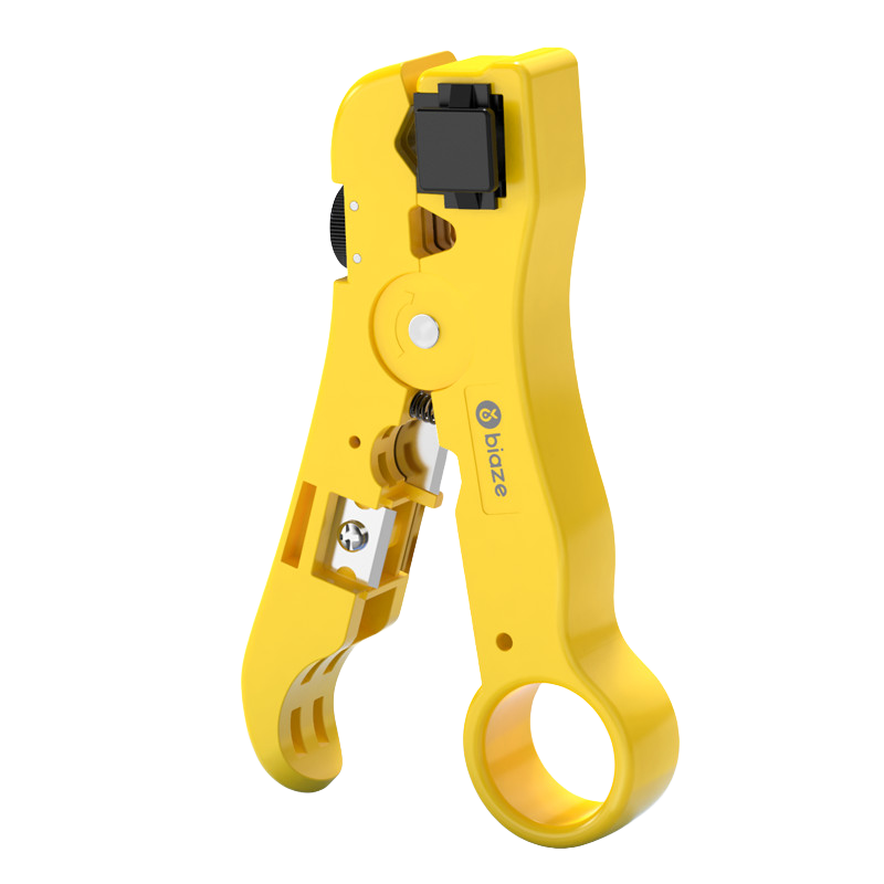 BIAZE Multifunctional Network Cable Telephone Wire Stripping Knife, Wire Stripper Pliers, Network Module Coaxial Cable Stripping Tool, Wire Stripper, Engineering And Home Use Wire Stripping Tool Gj31