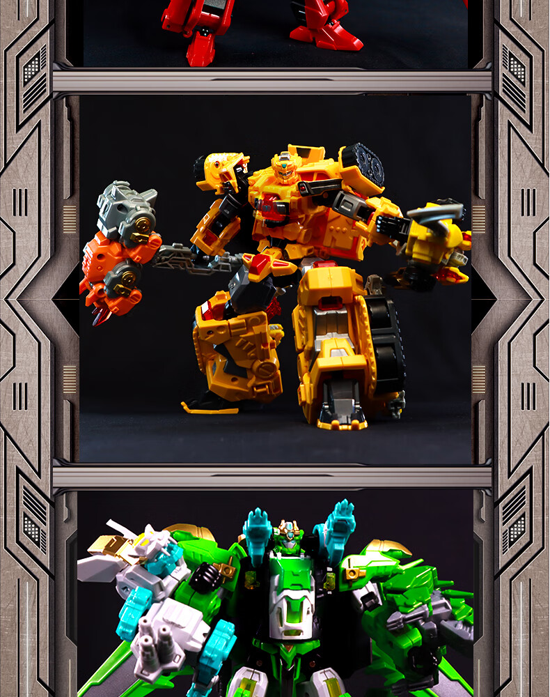 DISON Transforming Alliance 5 Beast Wars Chronicles Shockwave Triple Changer Transforming Toy Car, Transformers Boys' Birthday Gift 4