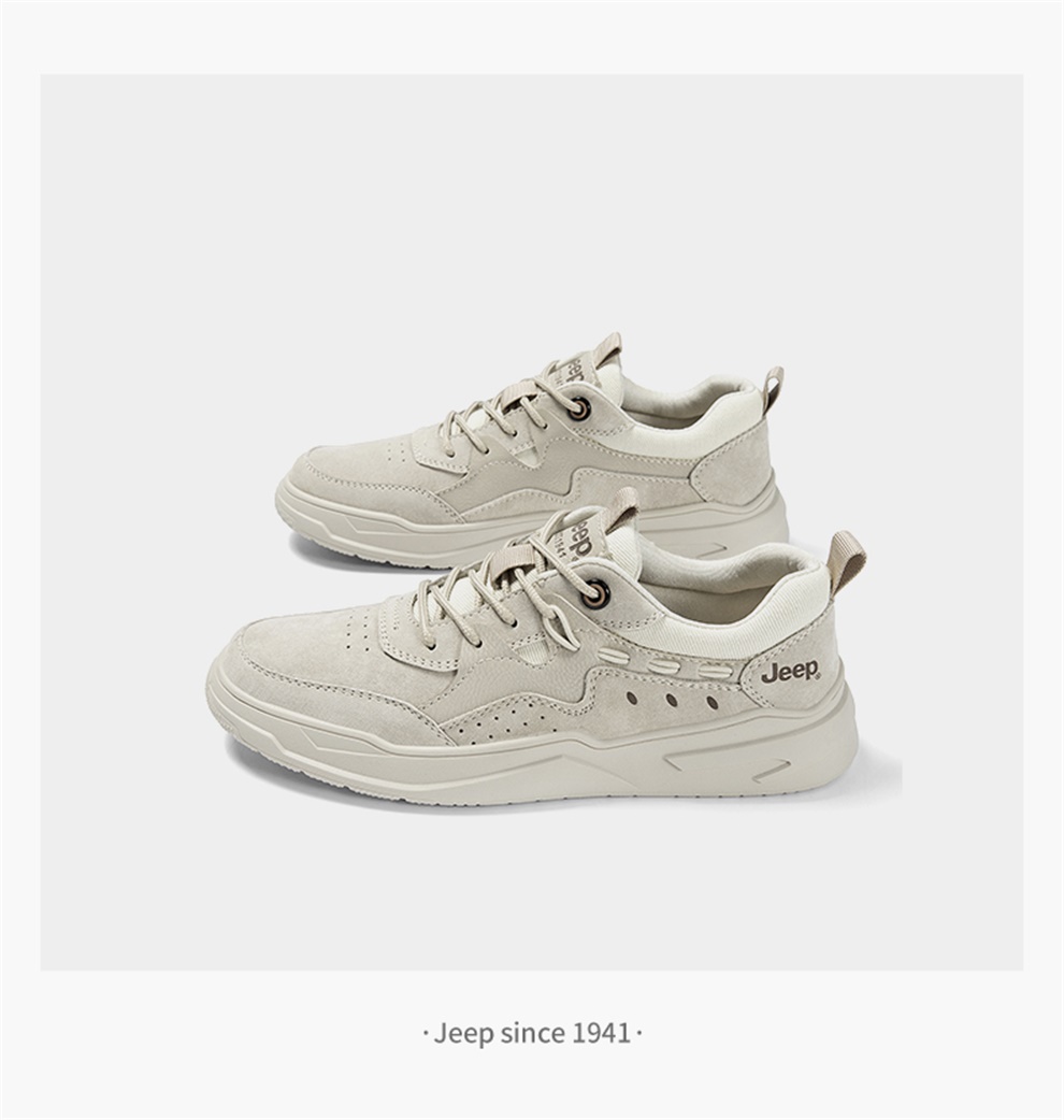Jeep Men's Casual Sneakers, Breathable And Comfortable Lightweight Soft-Soled Outdoor Sports Shoes for Spring And Summer 12