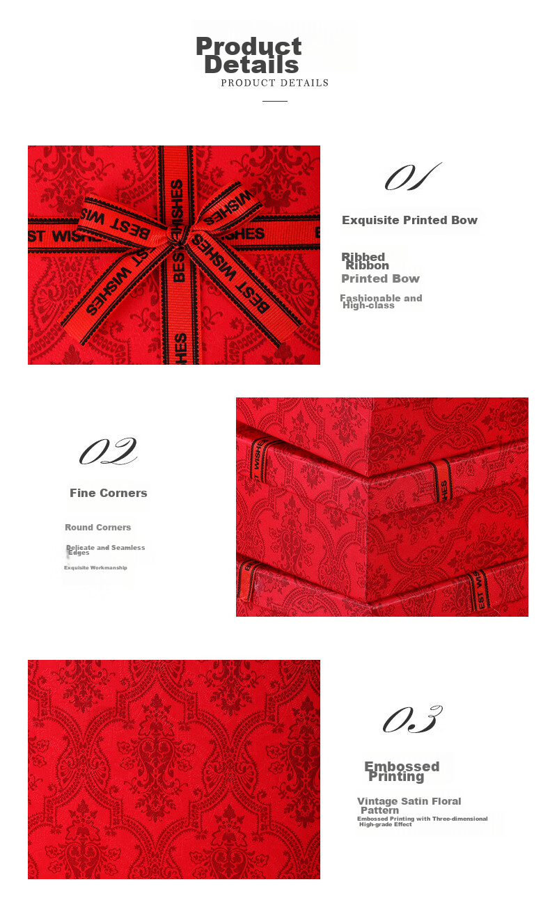 Ouliwen Gift Box, Small Size, High-End Feel, Lipstick, Birthday Present, Holiday Student Stationery Gift Packaging Box, 14.5*8.5*5cm, Vintage Gree 2