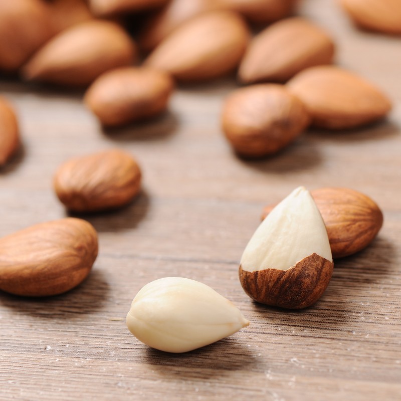 如水 原味山杏仁460g/罐 新货南北杏仁休闲零食大颗粒新货烘焙熟坚果