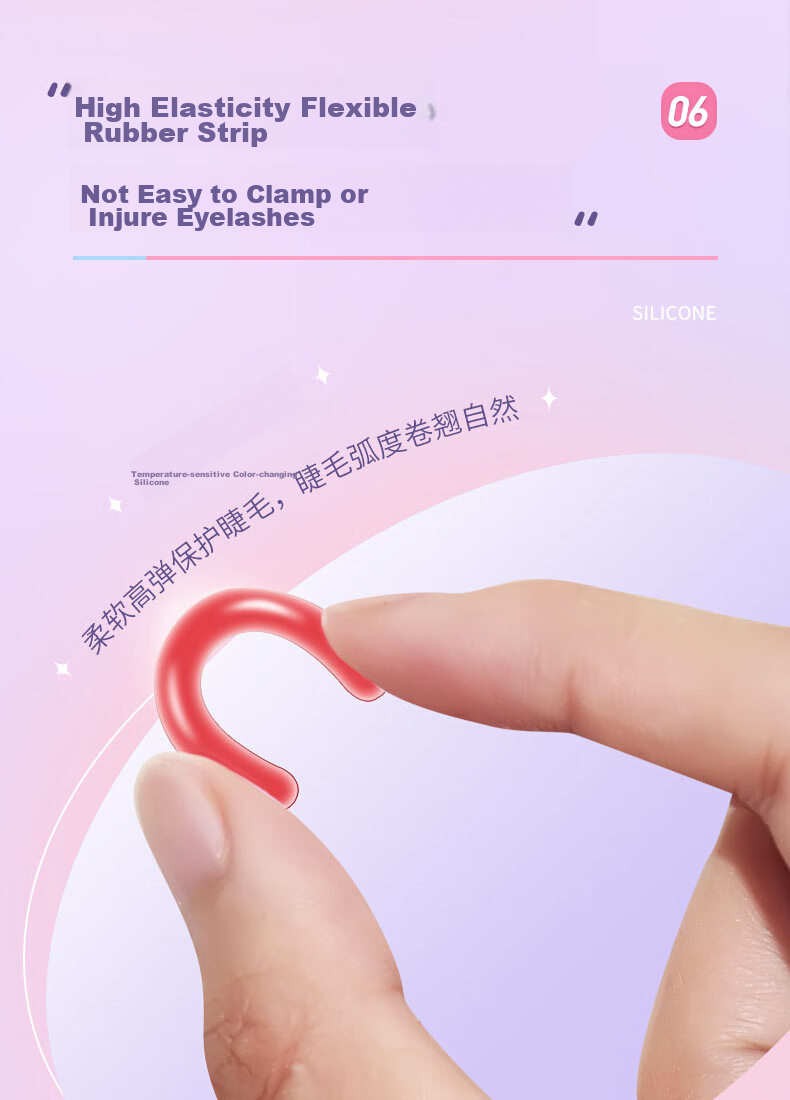 CENCI Electric Eyelash Curler, Fourth Generation, Heated Eyelash Curling Tool, Long-Lasting Shaping, Rechargeable Gift for Wome 16