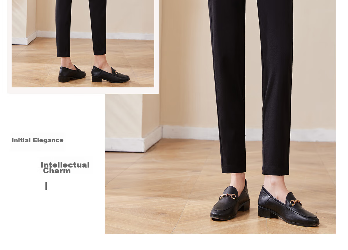 Chushen Women's High-Waisted Straight-Leg Stretch Pants, Casual Nine-Tenths Formal Trousers S131K2164, Size XL 20