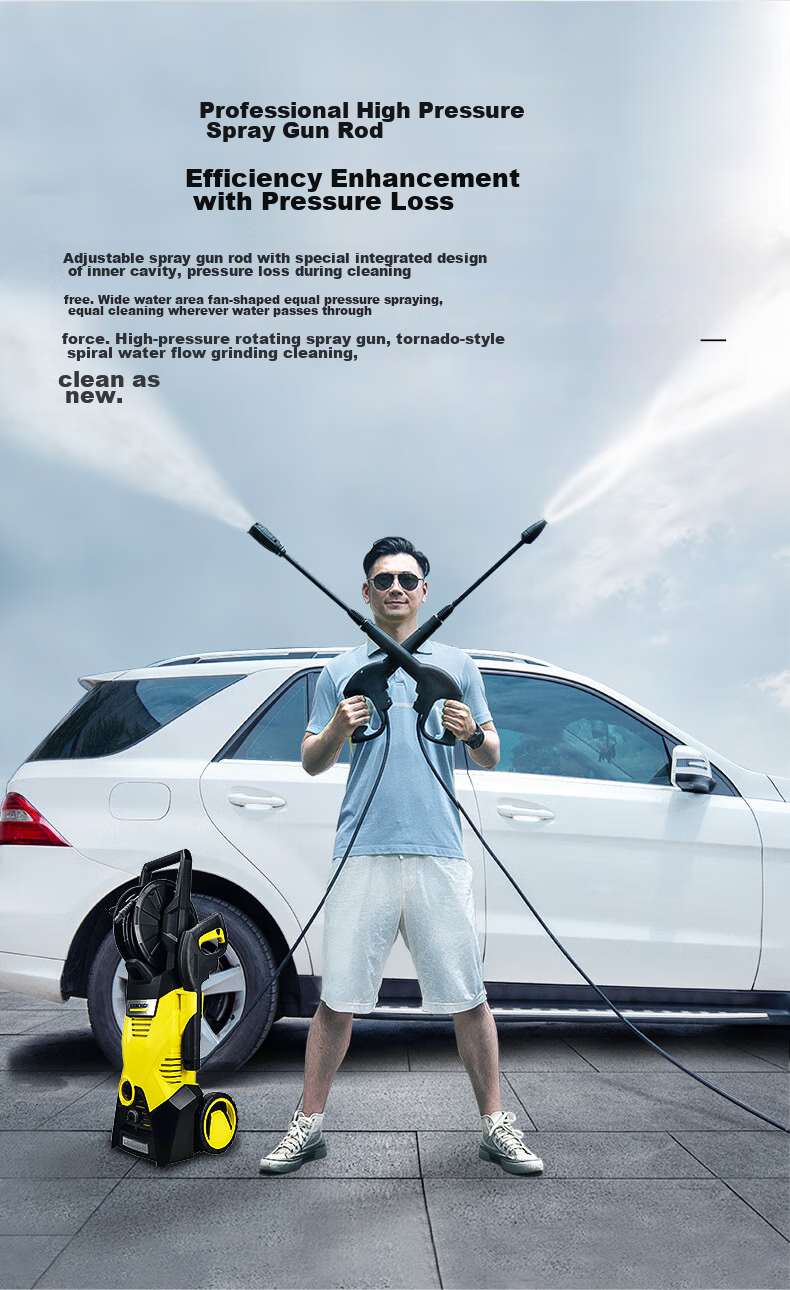 KARCHER German High-Pressure Car Washer K3 Plus HR High-Pressure Water Gun, Cleaning Machine [Classic Model under 1000 Yuan] 14