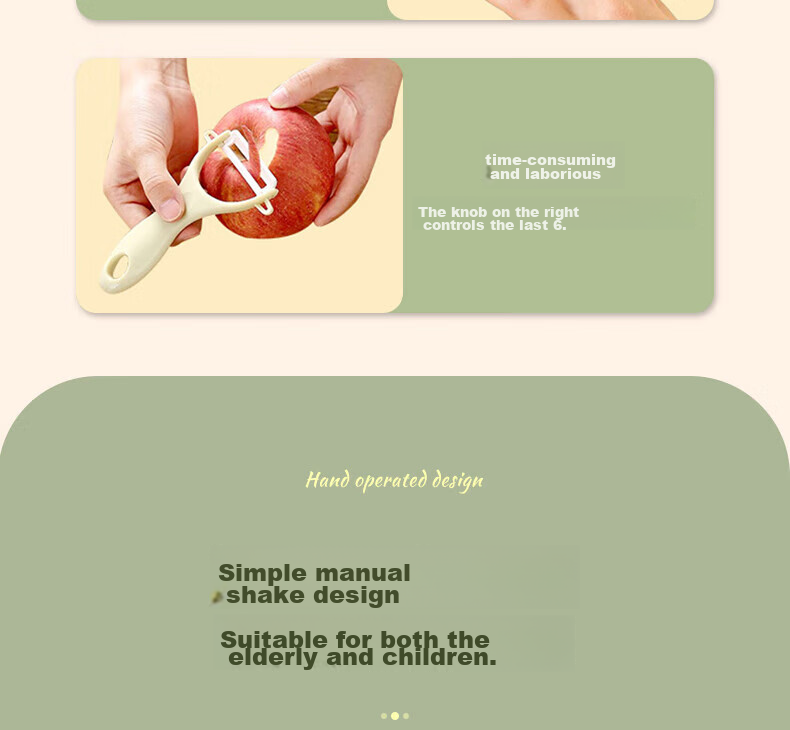BJ Apple Peeler, Apple Peeling Tool, Apple Peeling Device, Apple Peeler Machine, Apple Skin Remover 5