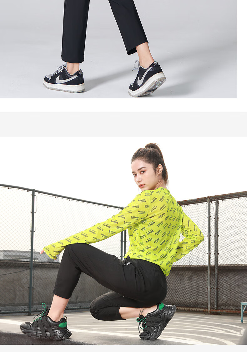 LangSha Ice Silk Sports Pants for Women, Quick-Dry Long Trousers, Summer Thin Mesh Breathable Loose Casual Pants for Couples 16