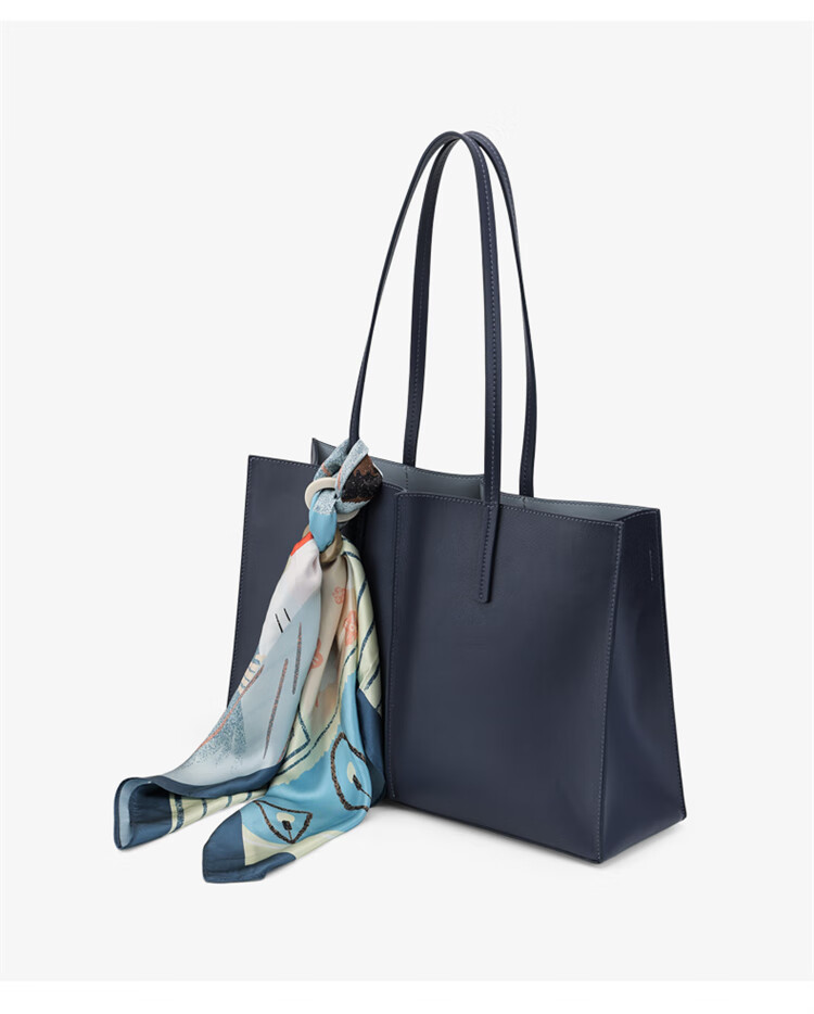 HONGU Leather Handbag, Shoulder Bag And Tote Bag with Large Capacity for Commuting, Women's Scarf Bag, Birthday Gift for Girlfriend 20