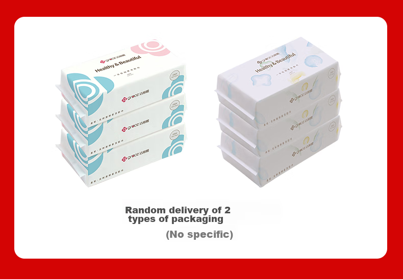 Grace Disposable Face Towels for Home And Travel, Plain Weave Style, 6 Packs, 20*20cm, 100 Pieces/pack 1