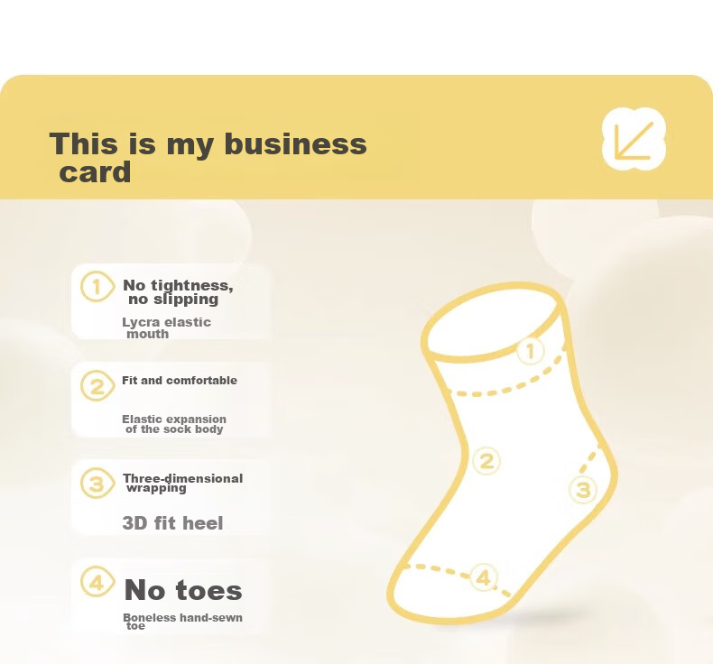Niduoxiong Children's Socks, Autumn And Winter Class A Cotton Socks, Girls' Socks, Seamless Children's Socks, Cute Baby Socks, Breathable for Winter 1