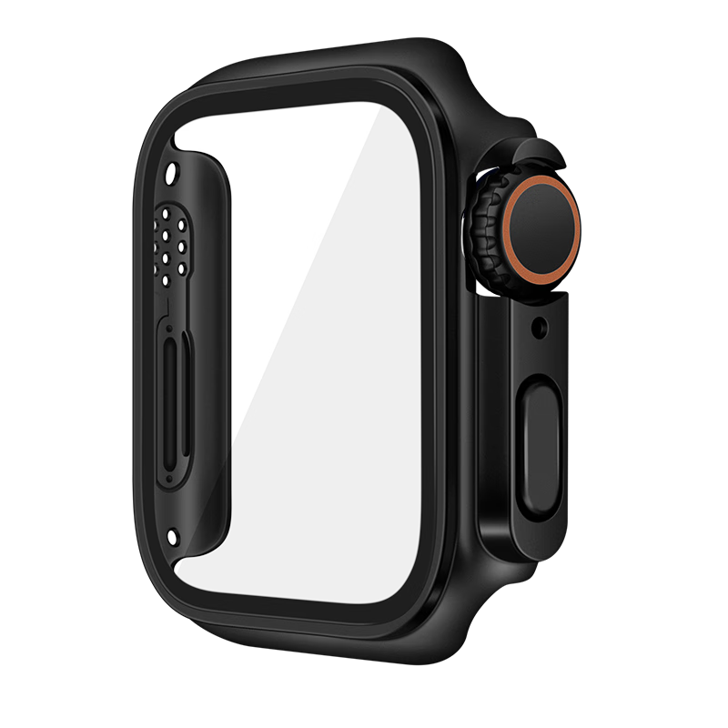 BHO [SE3/S6 Instant Ultra] Compatible Apple Watch SE3 Protective Case, Apple Watch S6 Instant Ultra Protective Case, SE2/5/4 Case And Screen Protector Combo Protective Cover