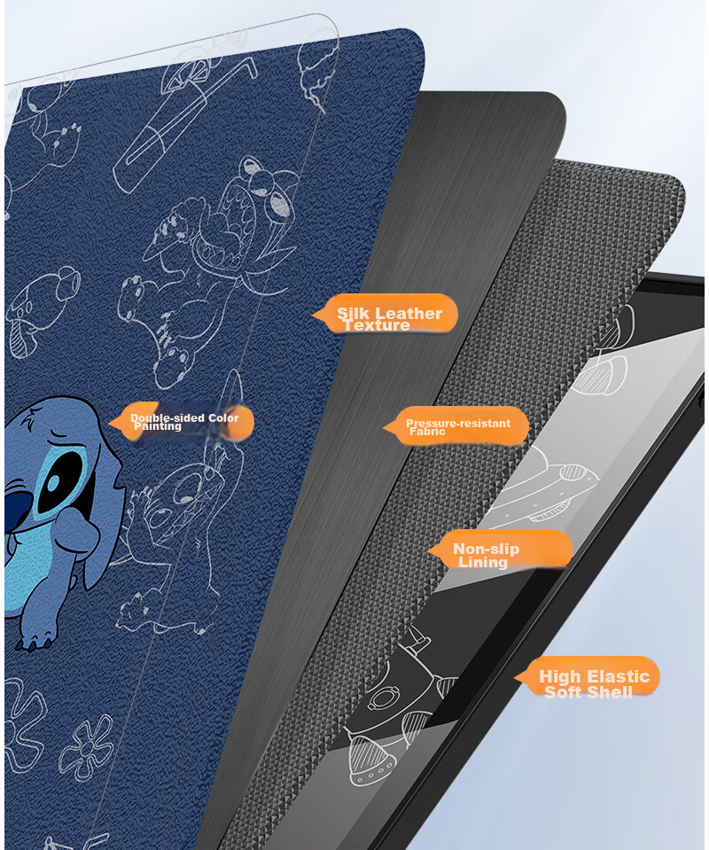 Yingkaida IPad Case Compatible with 10.2-Inch Children's Protective Cover for 2019/2020/2021 Models, Universal Fit for Apple Tablets 9th/8th/7th Generation, Anti-Bend Anti-Drop Case with Kickstand Dichi 5