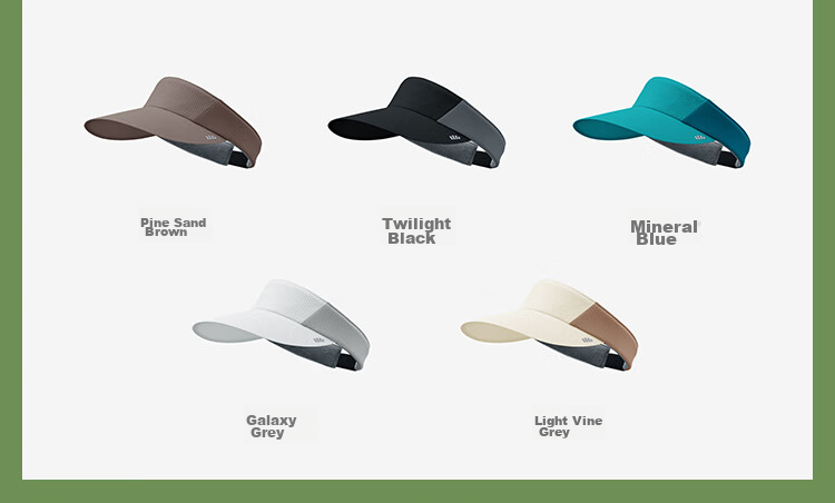 Beneunder Tennis Cap, Sun Hat for Men, UV Protection Hat, Visor Cap, Sports Sweat-Absorbing Full-Face Sun Hat DS015 20