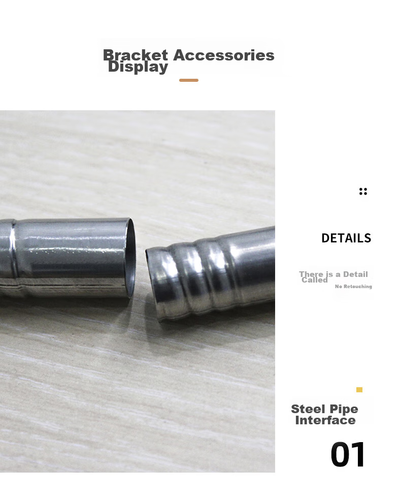 Yunjin Dormitory Bed Curtain Rod, Extendable, for Upper Bunk Mosquito Net, Specialized Track, Stainless Steel Bed Frame 19