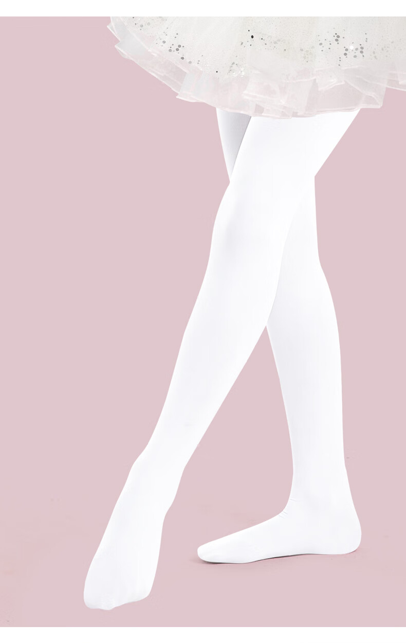 Barbie Children's Tights, Thin Spring And Autumn White Stockings, Girls' Leggings, Student Dance Tights, Girls' Ballet Socks 14