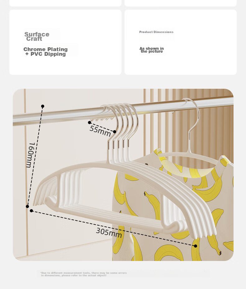 YOUQIN Non-Slip Clothes Hanger for Home Use, Anti-Scratch Children's Drying Rack, Clothes Drying Hanger with Shoulder Protectio 10