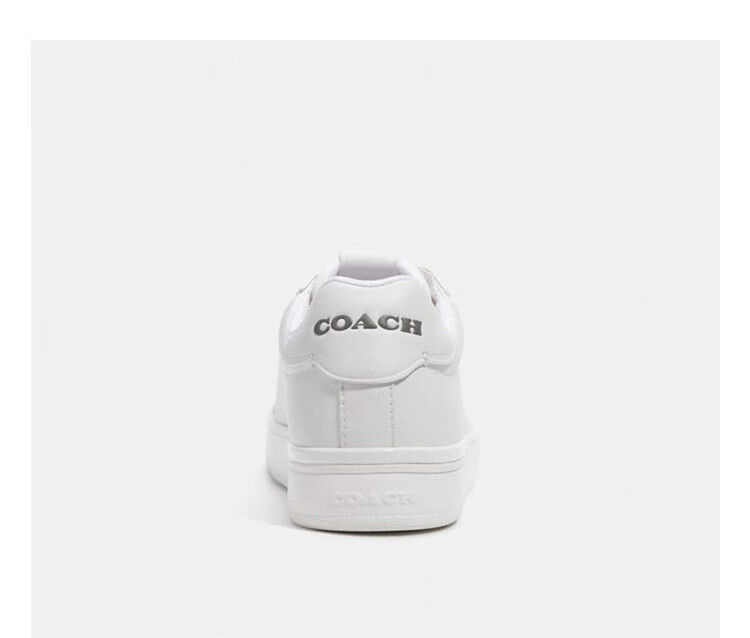 COACH Women's Low-Top Casual Sneakers White CN577 4