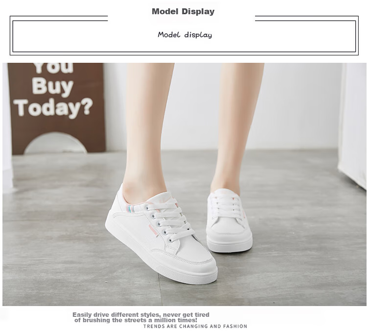 Warrior Casual Shoes for Women, Outdoor Thickened Simple Versatile White Sneakers, Student Couple Skateboard Shoes Running Sports Shoes WXY-L319N White Pink 39 4