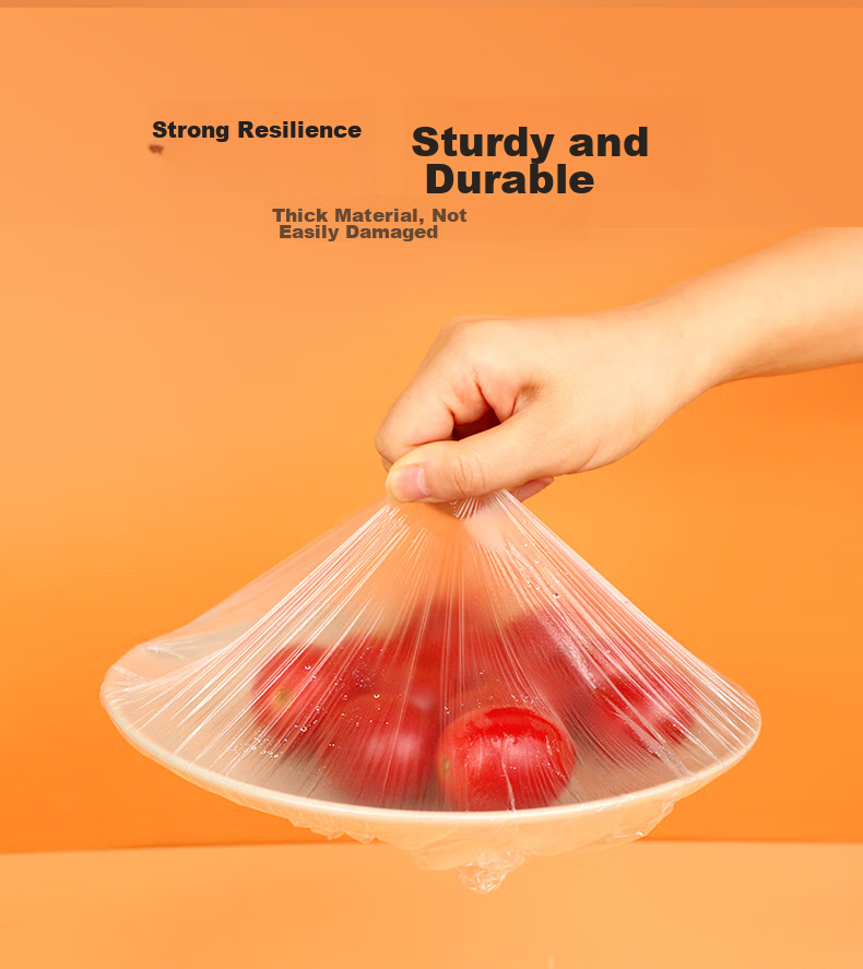 Jiecheng Disposable Food Wrap Covers, Food Grade Dust Covers, 100 Pieces, High Compatibility with Tableware 8