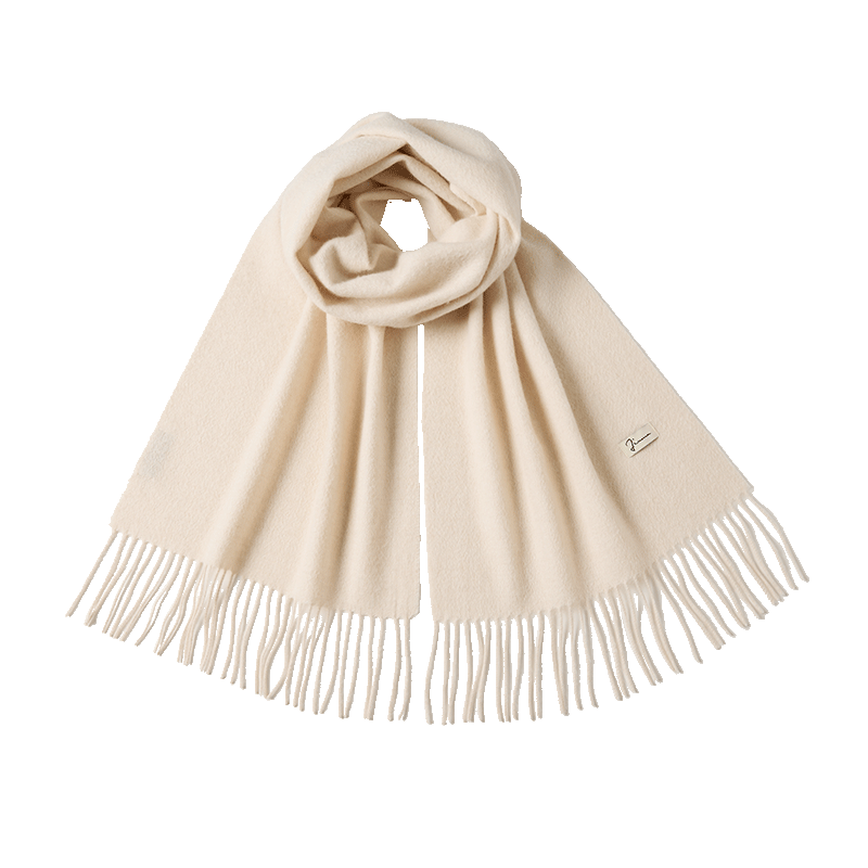 JIUMU Pure Wool Scarf for Women, Autumn And Winter Neck Warmer, Ladies' Warm Shawl, Gift for Women, Gift for Mom, Mid-Autumn Festival Birthday Present