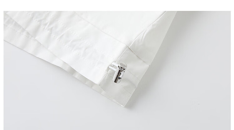 Dme [Encounter Virgo] Spring And Autumn Simple Commuter Workwear Pocket Shirt, Comfortable Elastic Hem Blouse Women's Top 14