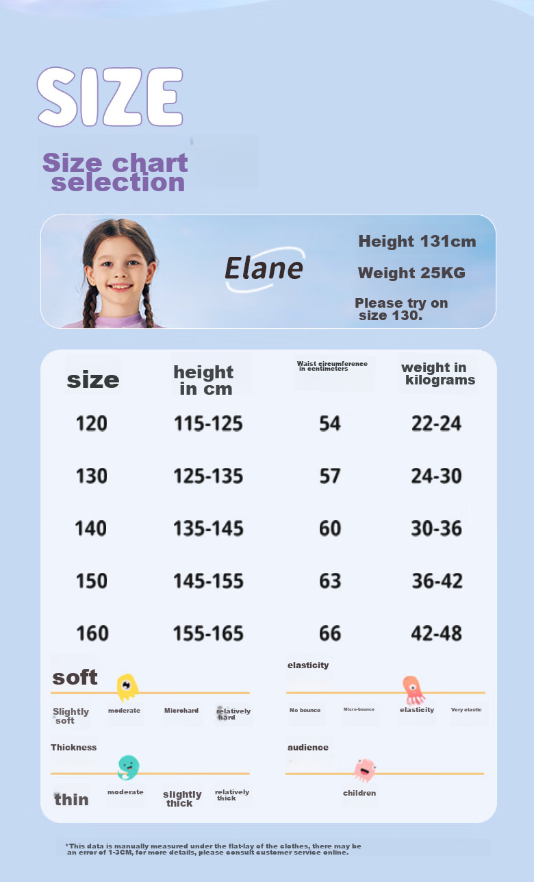 MIZUNO Children's Swimsuit, One-Piece Long-Sleeve Sun Protection Surfing Suit for Girls And Boys, Quick-Drying Baby Hot Spring Swimwear B447 Purple 130 13