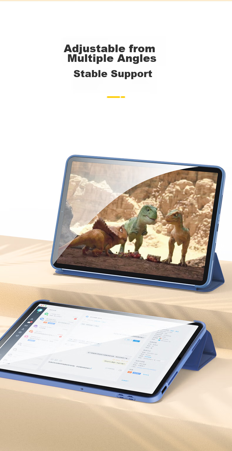 CangHua Protective Case for Redmi Pad SE, Compatible with 2023 Xiaomi Tablet REDMI Pad SE, Full Protection Anti-Drop Cover for Redmi Tablet Computer Stand 12