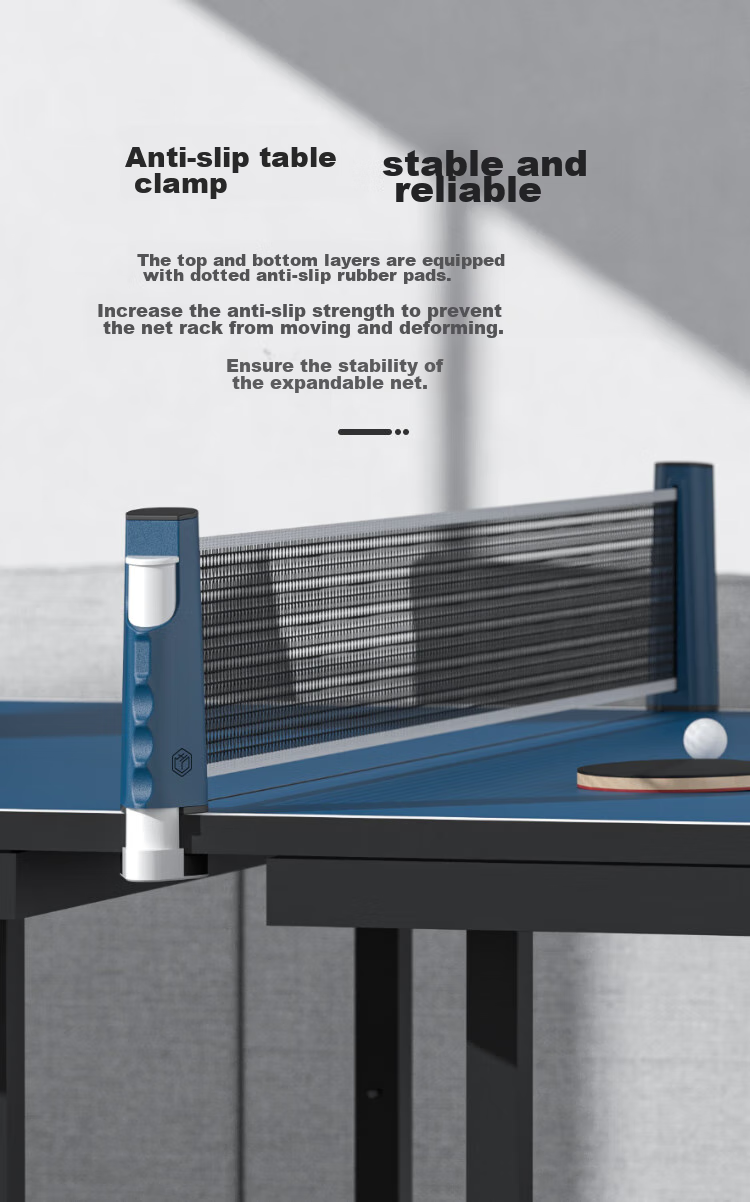 JD Original Table Tennis Net Stand, Portable Ping Pong Table Net, Adjustable Length, Indoor And Outdoor Table Tennis Net 7