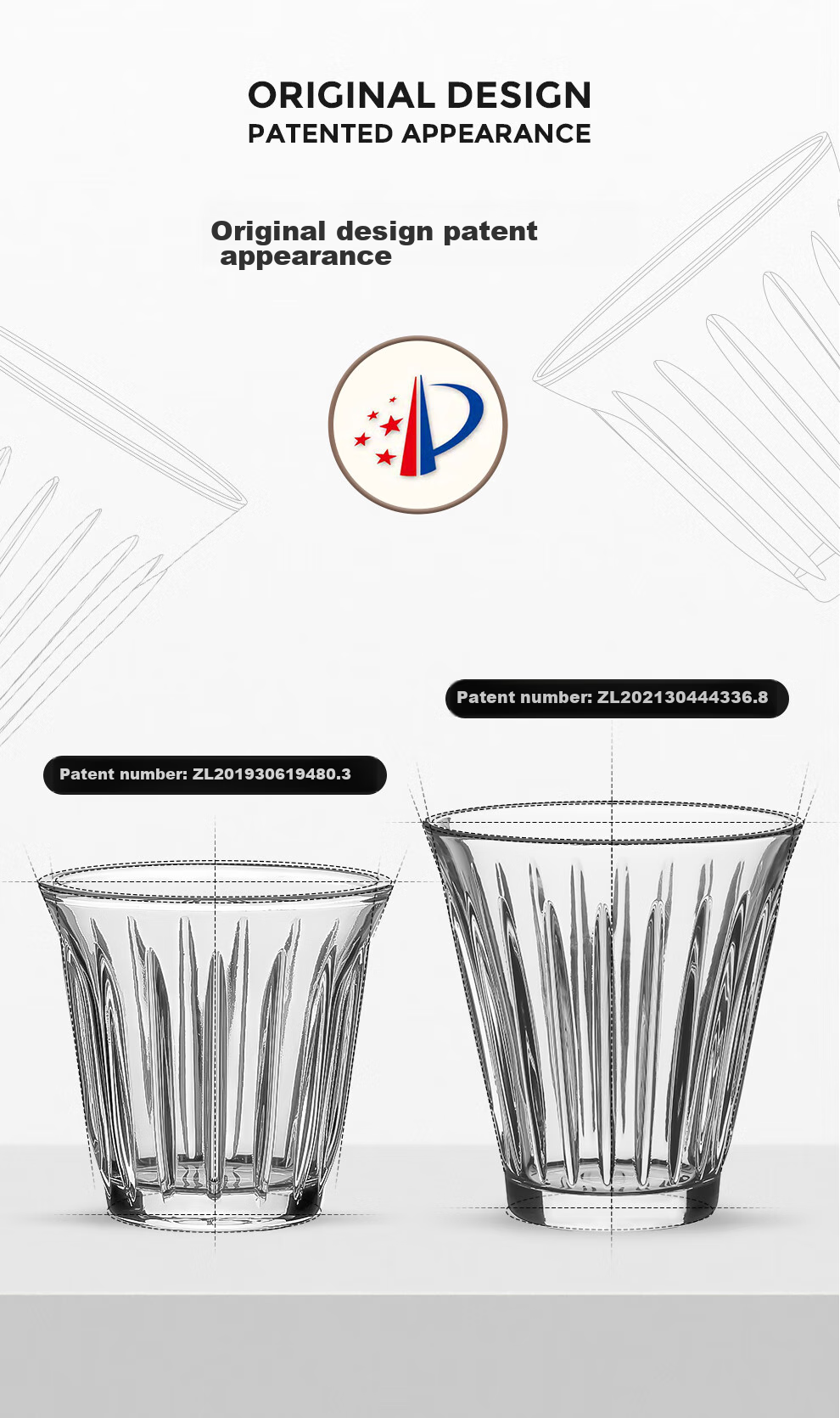 MHW-3BOMBER Bomber [Gift] Coffee Glass Cup, Australian White Cup, Transparent Simple Retro Dirty Americano Latte Art Cup 4