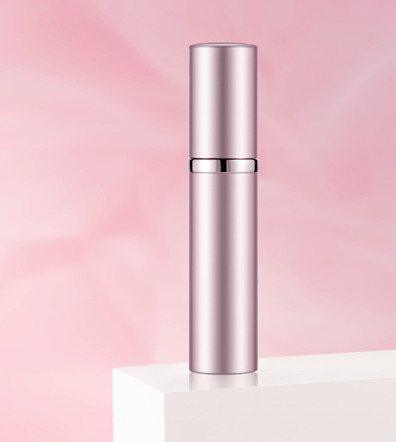 Siwangongli Perfume Refillable Bottle, Bottom Filled with High-End Travel Portable Mini Perfume Spray Bottle, Empty Bottle SW7369 Cherry Blossom Pink 17