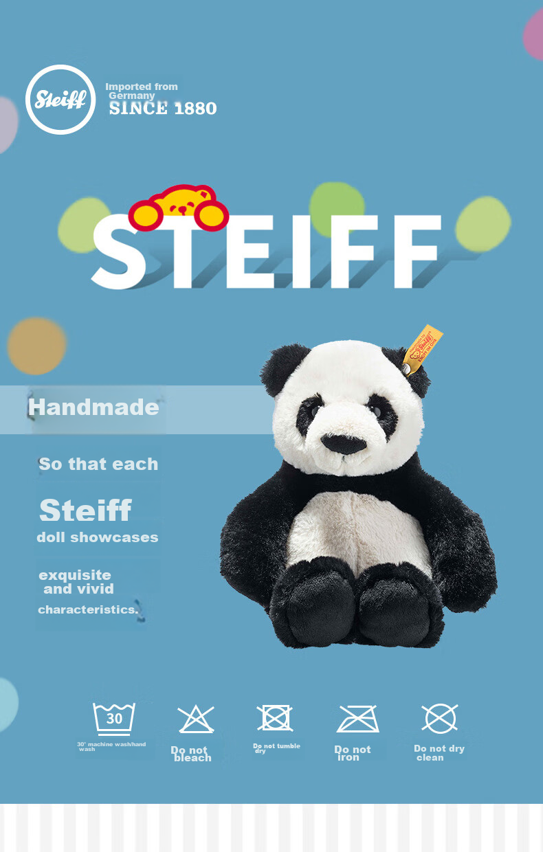 Steiff Fuzzy Lamb Plush Toy Doll Birthday Gift for Girlfriend Christmas Present 1