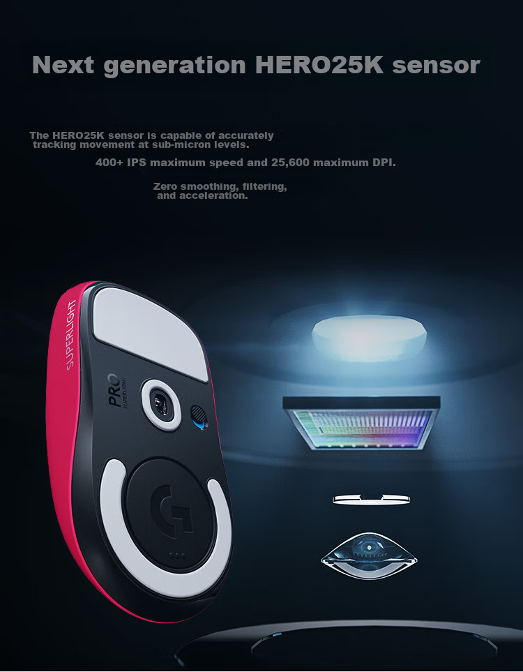 G GPW3 Dog Poo King Third Generation Gpw Wireless Gaming Mouse Professional Esports Hand-Shaped GPW2 Upgraded Version Triangular/Valorant Pink [All-Net Bestseller] 3