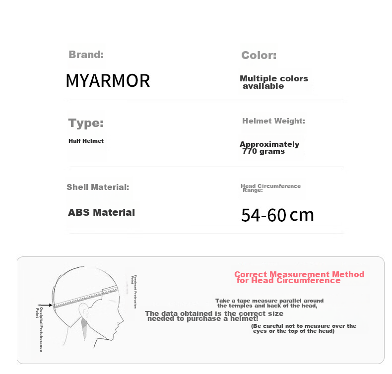 MYARMOR Helmet, Electric Vehicle 3C Certified, New National Standard Class A Anti-Fog Motorcycle Half Helmet, Unisex All-Season Safety Helmet for Electric Scooters, One Size Fits All (Head Circumference 54-60cm), Pearl White 23