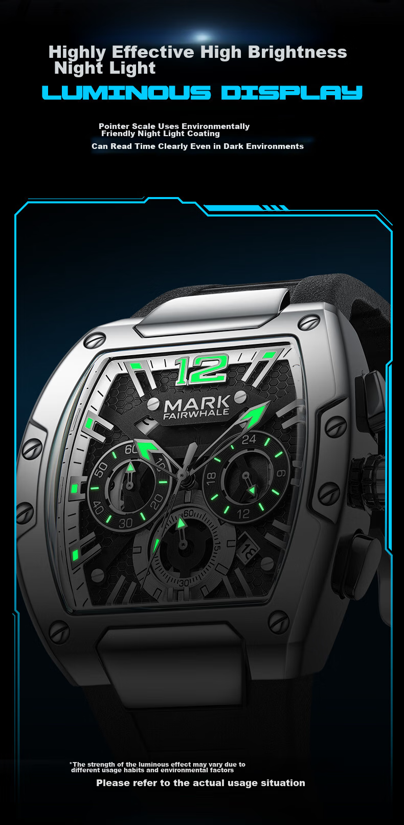 MARK FAIRWHALE Interstellar Watch, Men's Mechanical Style, Top Ten Famous Watches for Students, 2026 New Model Wristwatch, National Watch Brand, Birthday Gift for Boyfriend 10