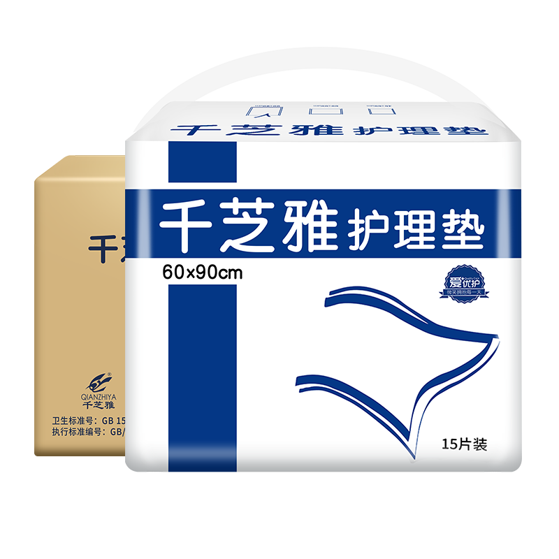 Kidsyard Adult Care Pads, 60 Pieces (Size: 60cm X 90cm), Postpartum Pads for Elderly, Incontinence Pads