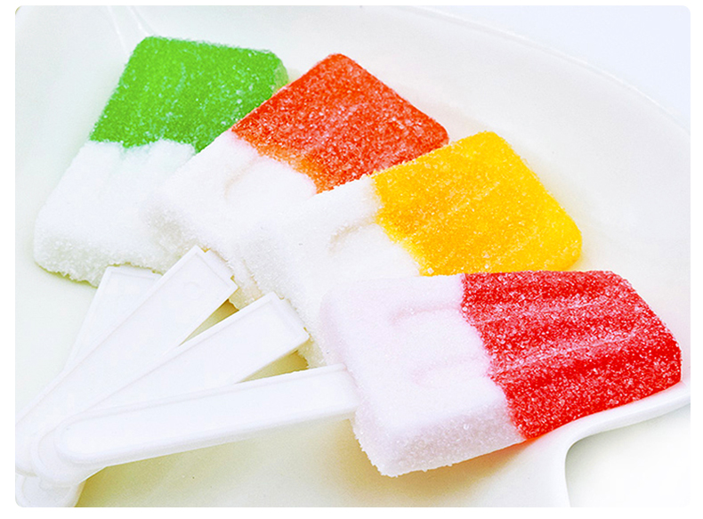 金稻谷(jindaogu)果汁软糖维c冰淇淋28支 雪糕糖果水果口味棒棒糖