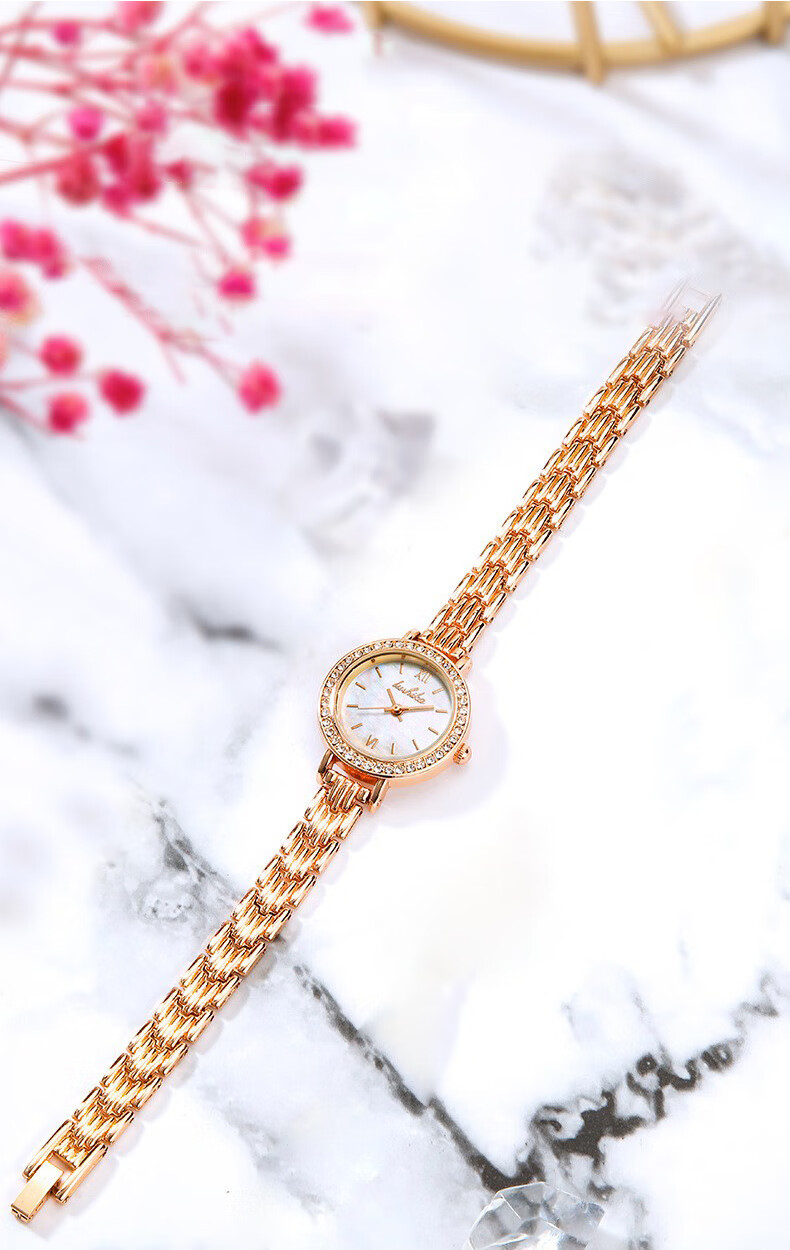 40,000 Kilometers Women's Watch Fashionable Compact Trendy Student Quartz Waterproof Ladies Watch New Year Gift Back to School 20