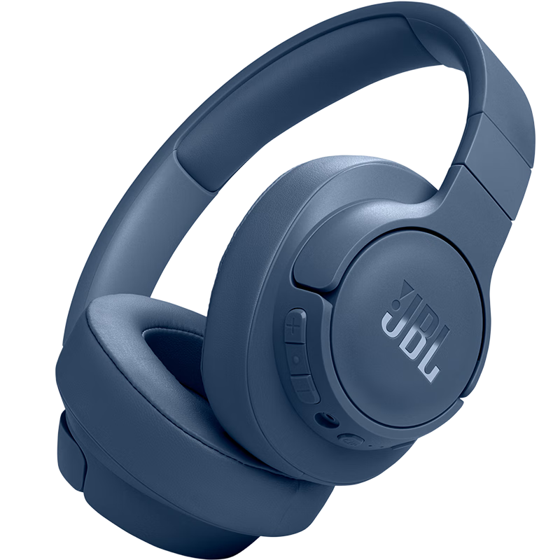JBL TUNE770NC Wireless Bluetooth Headphones with Active Noise Cancellation, Long Battery Life, Universal for Phones, Music And Gaming Headphones, Blue