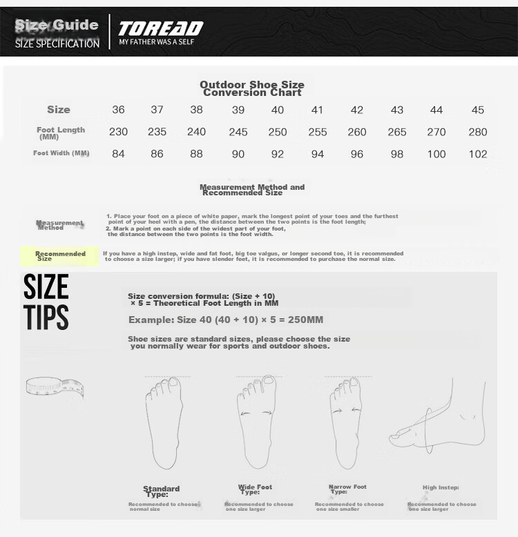 TOREAD Men's Spring And Summer Outdoor Non-Slip, Wear-Resistant, Breathable, Water-Permeable, Quick-Drying River Tracing Shoes TFEEBM81931 12