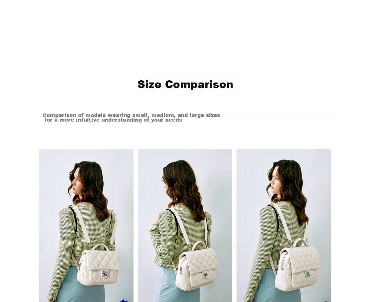 JUST STAR Zhang Yuxi's Same Style Backpack for Women, 2026 New Light Luxury Lightweight Travel Backpack, School Bag, Birthday Gift 10