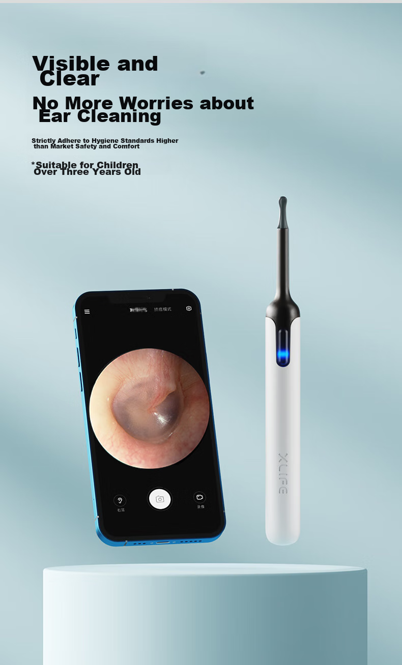 Bebird Visual Ear Pick, Ear Cleaning Stick, Hummingbird Ear Cleaner Tool, High-Definition Endoscope, Luminous Ear Spoon, X3+ 4