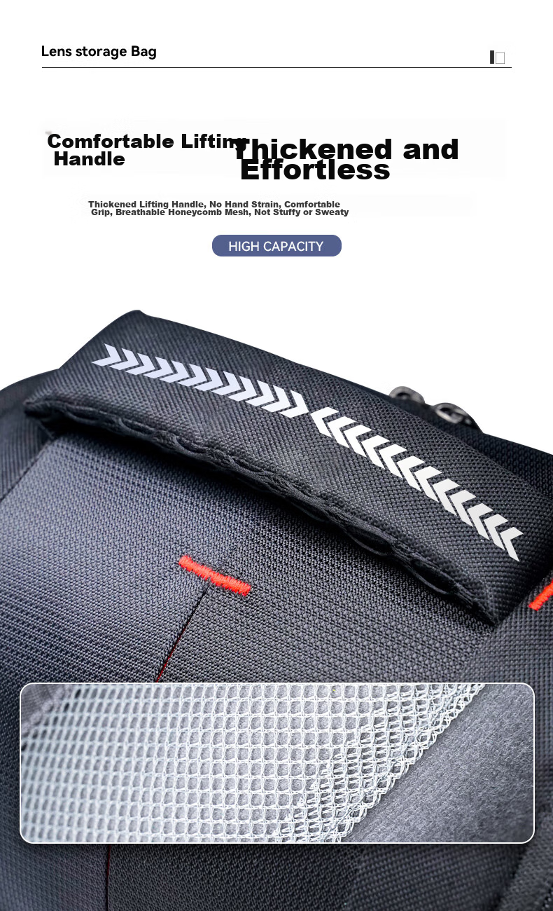 Matchstick Men FC-8818 Digital Mirrorless Camera Bag, Shoulder Crossbody Portable Photography Bag with Detachable Inner Liner, Casual Commuter Bag 4