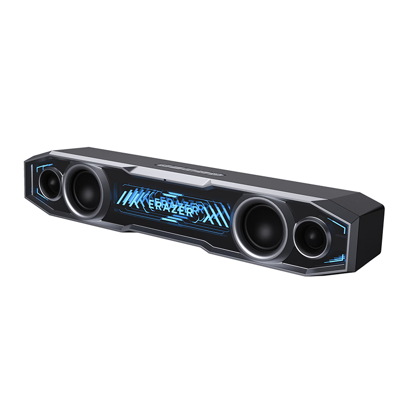 Lenovo Invests in Brand Yinengzhe Wired Abyss Light Audio Speaker, Desktop Bluetooth Speaker, Hidden Microphone Stand, Gaming Subwoofer for PC And Laptop, Delta Action E-Sports Low-Frequency Speaker Gift