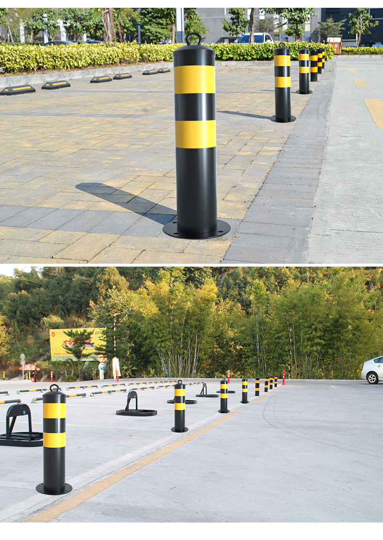 菱动力 汽车加厚防撞挡车停车桩车位锁地锁停车位占位立柱活动路障器z