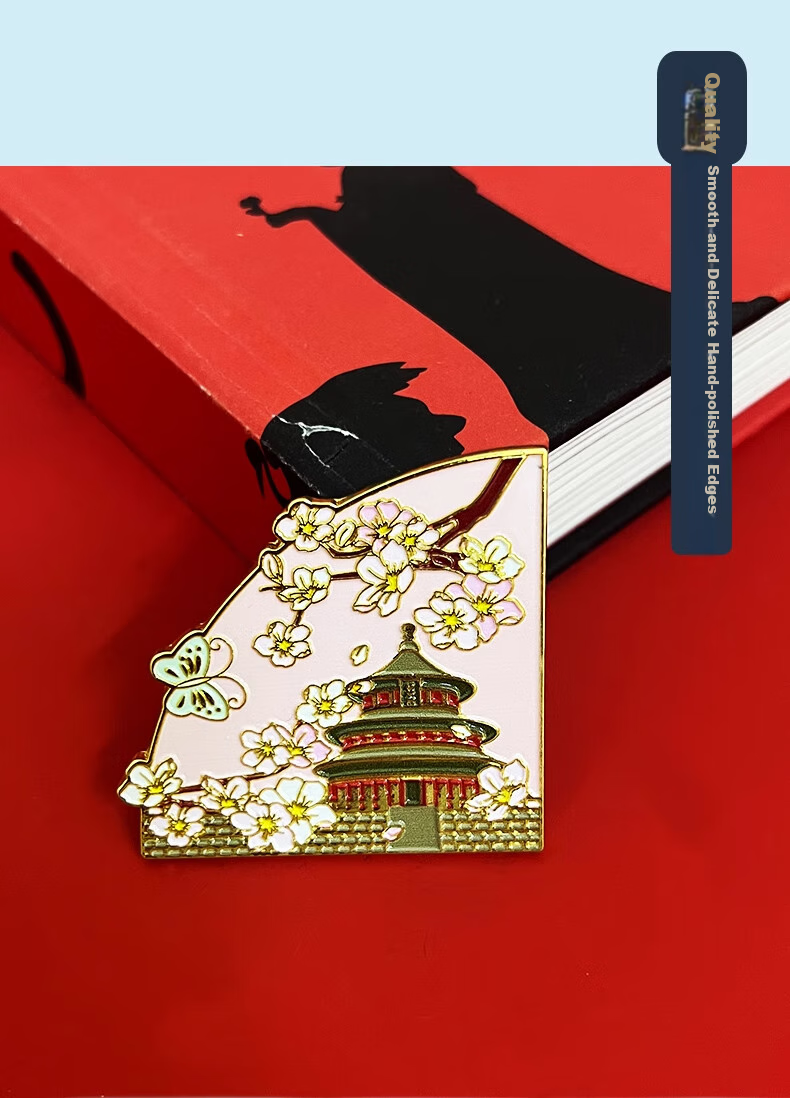 Ouliwen Chinese-Style Magnetic Refrigerator Magnet, Creative Cultural And Creative Gift, National Trend Bookmark, Magnetic Sticker, Museum Beijing Tourist Attraction Souvenir, Graduation Season Gift 10
