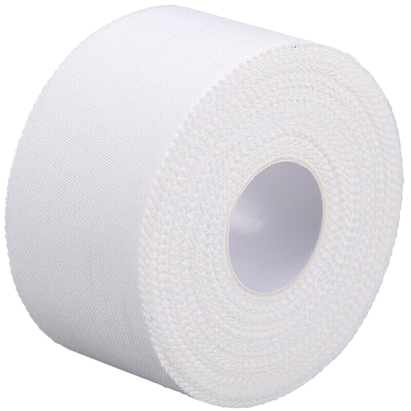 Chidong [3 Rolls] White Adhesive Tape, Muscle Tape, Bandage for Sprains And Strains, Non-Elastic, 3.8cm X 13.7m