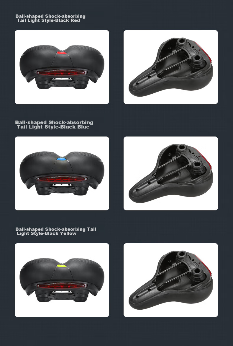 FG FLYING PIGEON Bicycle Seat, Mountain Bike Riding Equipment Accessory, Thickened And Enlarged Saddle, Comfortable Shock-Absorbing, Universal for Bicycles 15