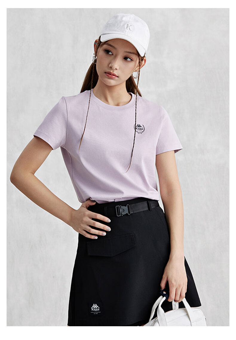 Kappa Back-to-Back T-Shirt Short Sleeve Retro 2026 New Summer Casual Cotton Sports Top K0E42TD01D 5